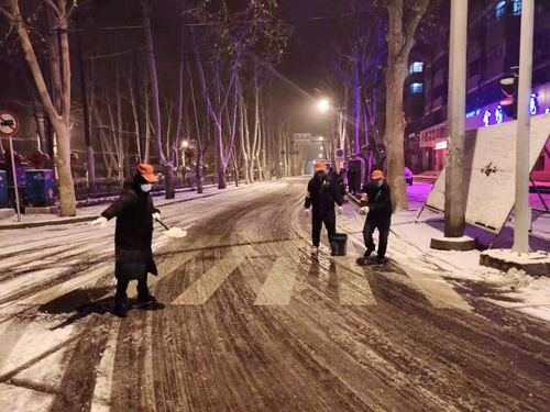 雪天里，洛陽公交人抗擊疫情的最美風(fēng)景 